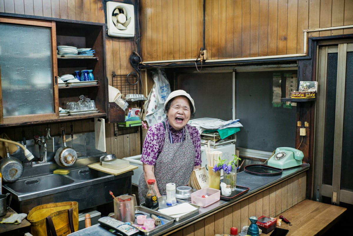 elderly Japanese portrait