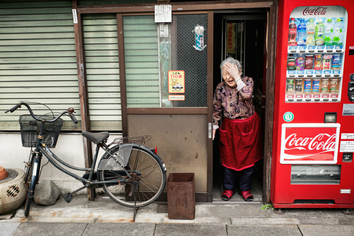 elderly Japanese portrait