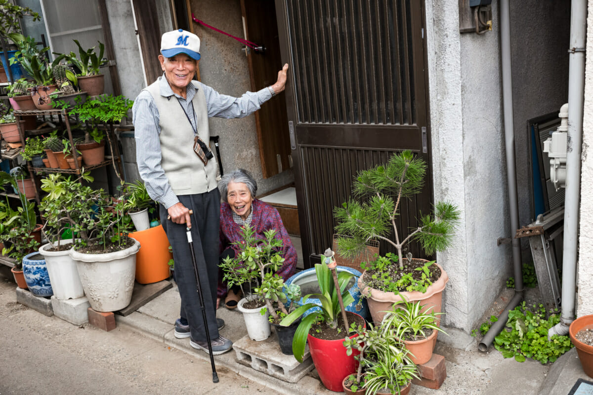 elderly Japanese portrait