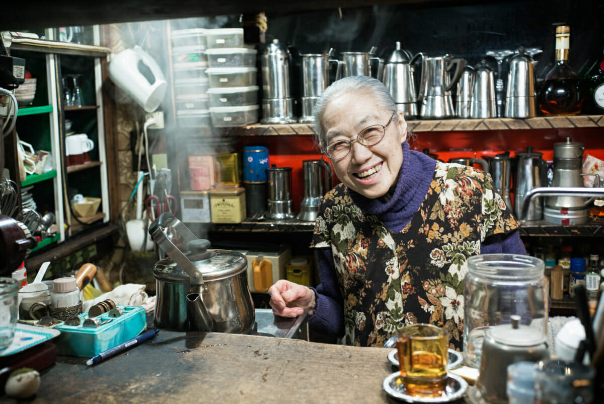 elderly Japanese portrait