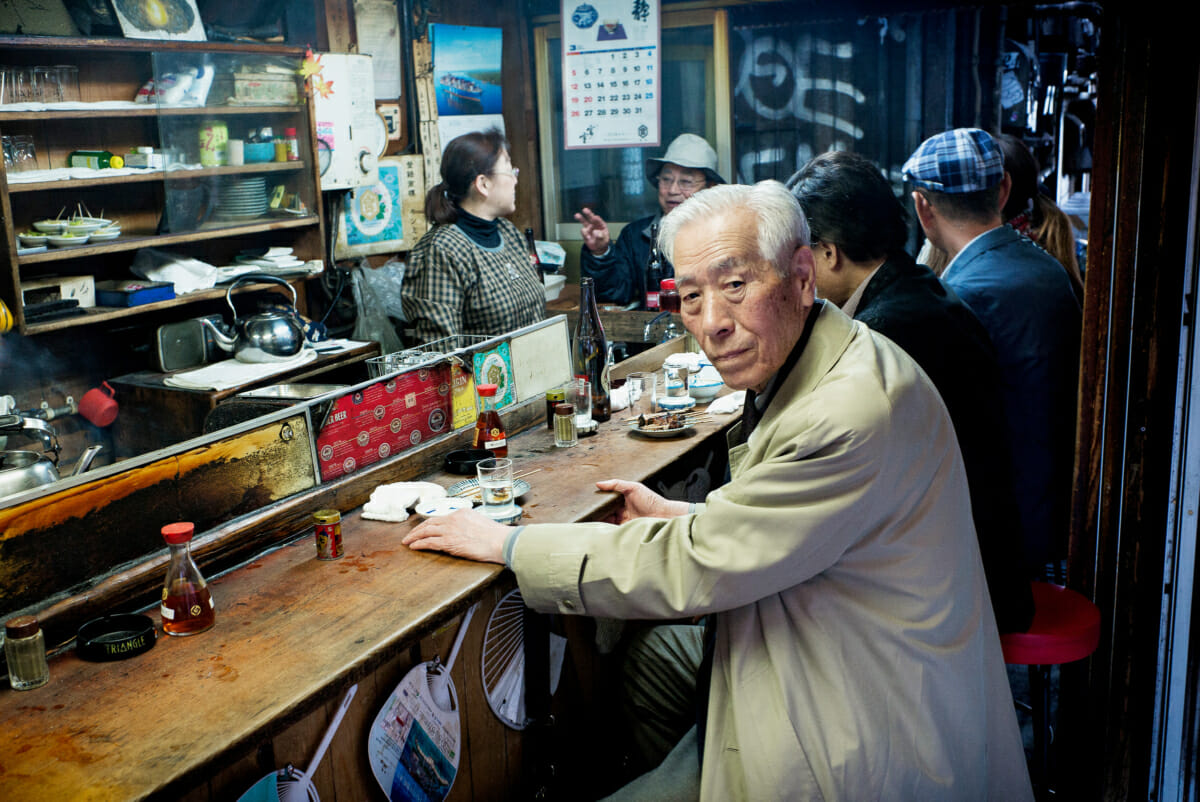 elderly Japanese portrait