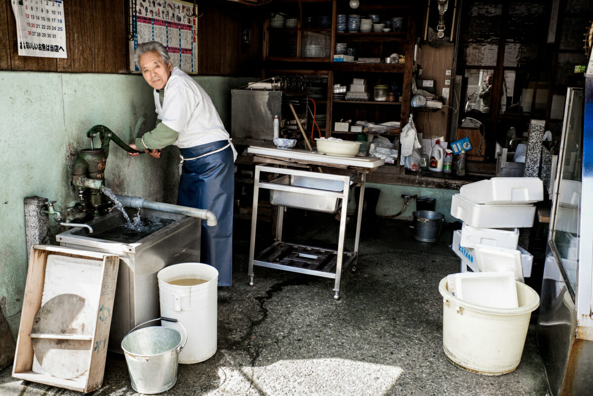 elderly Japanese portrait