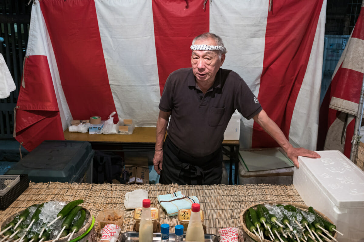 tokyo summer snacks and stares