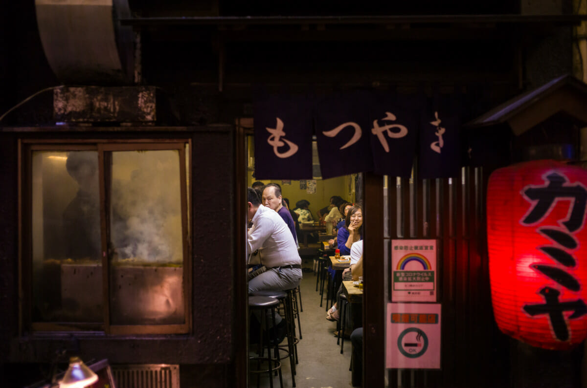 Late summer nights in Shinjuku