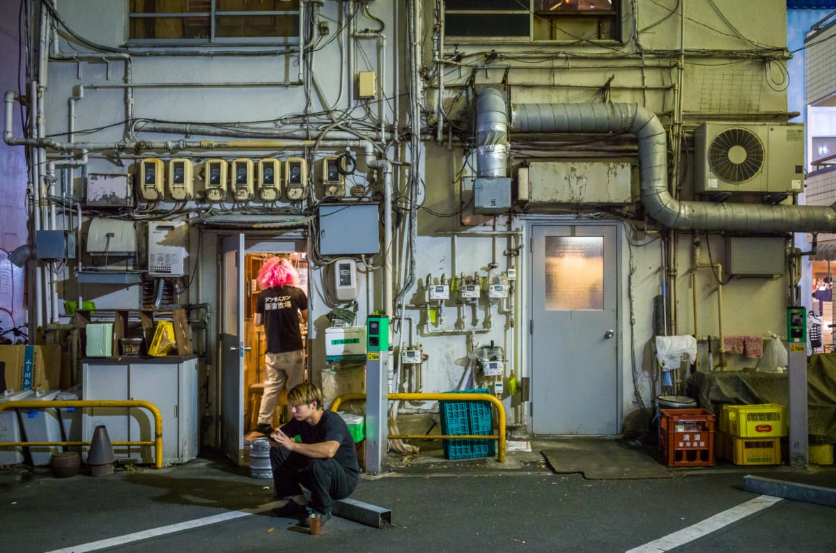 Late summer nights in Shinjuku