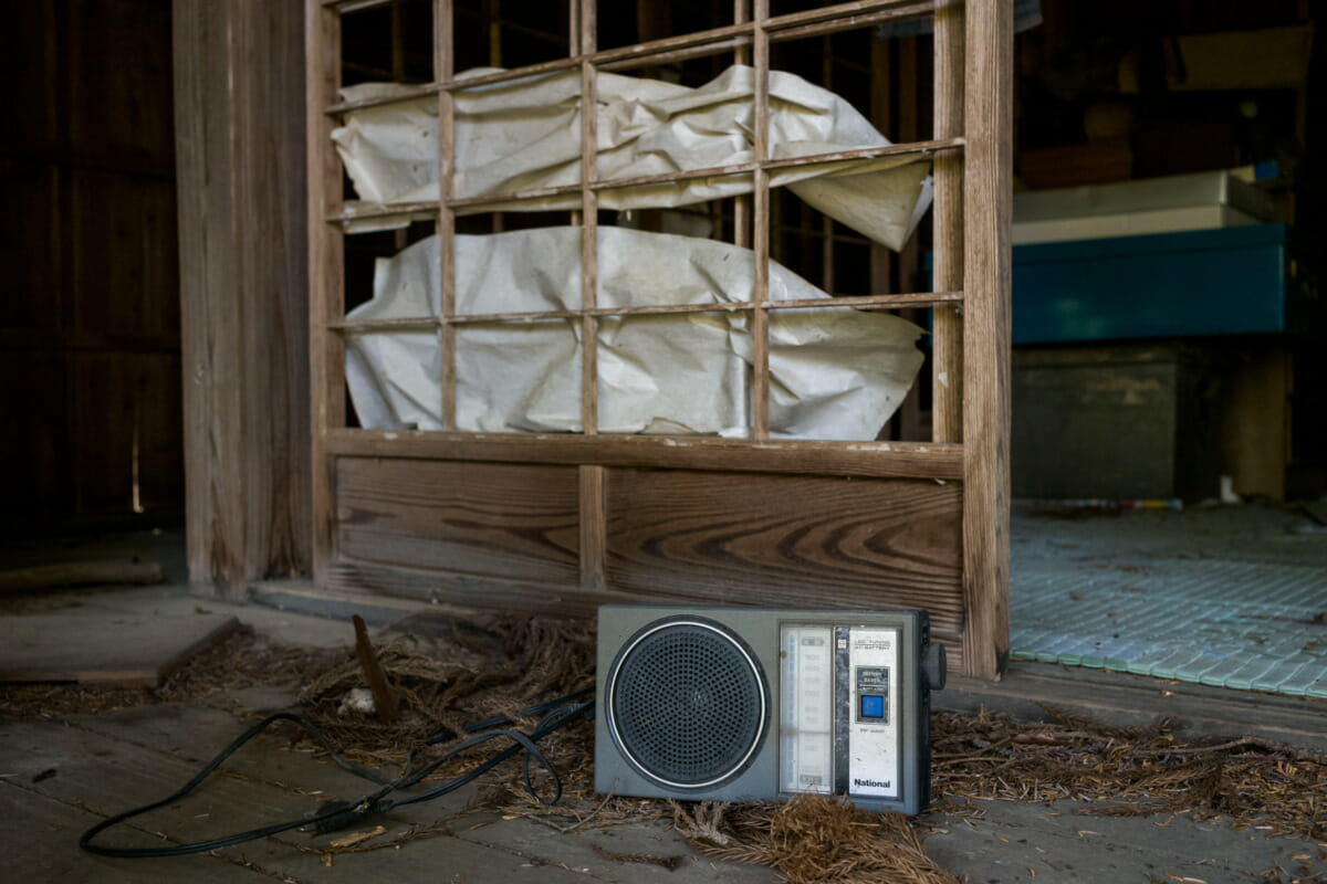 long-abandoned Tokyo house