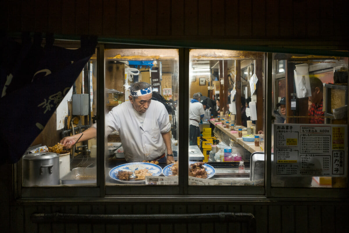 The light and warmth of little Japanese bars and eateries