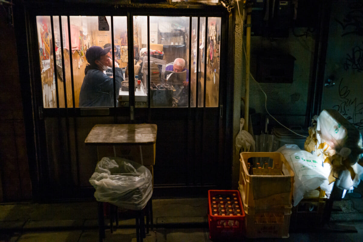 The light and warmth of little Japanese bars and eateries