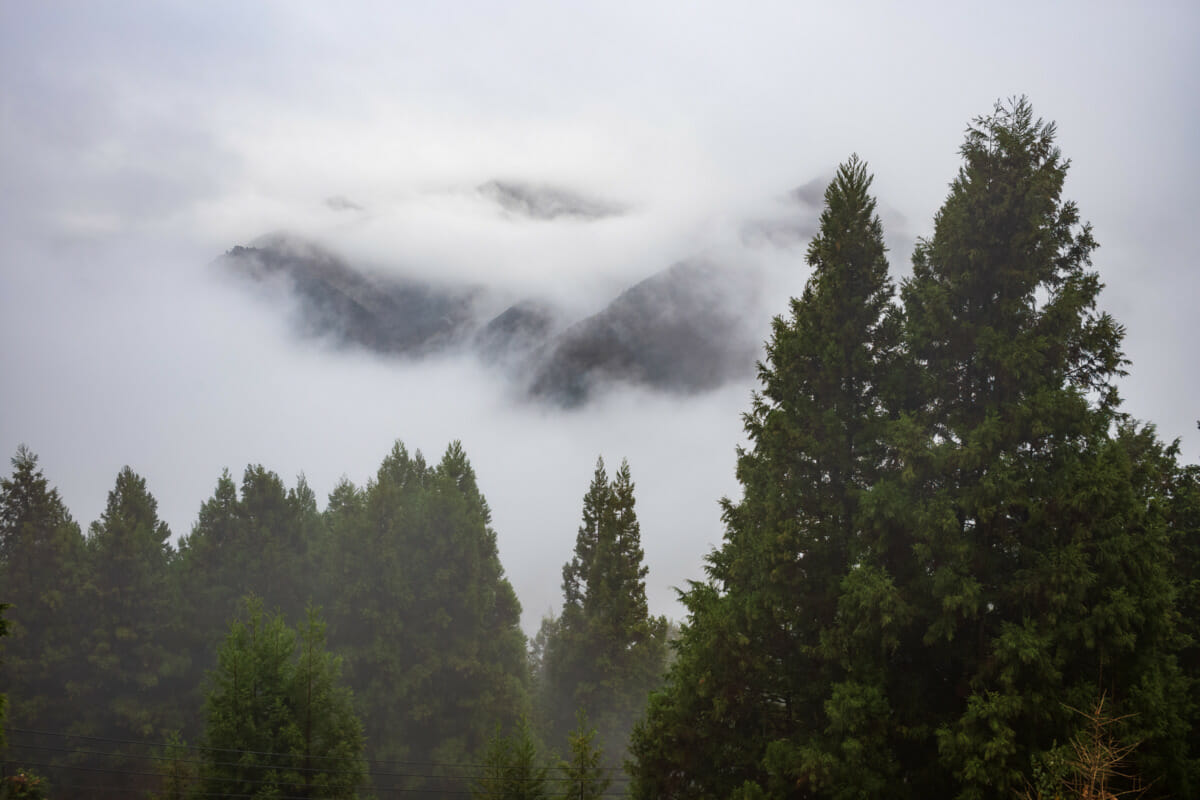 misty mountains and abandoned homes of Tokyo’s far west