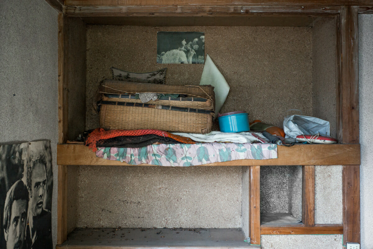 an old and abandoned Tokyo house