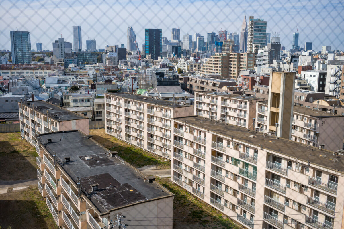 omotesando public housing buildings of the past