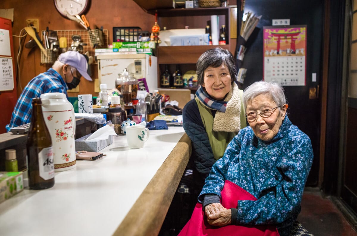 Old and dated scenes from a southern Japan city