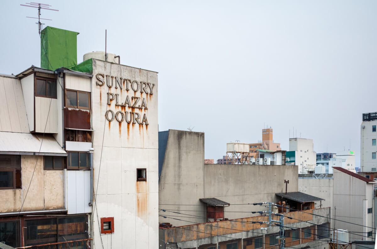 Old and dated scenes from a southern Japan city