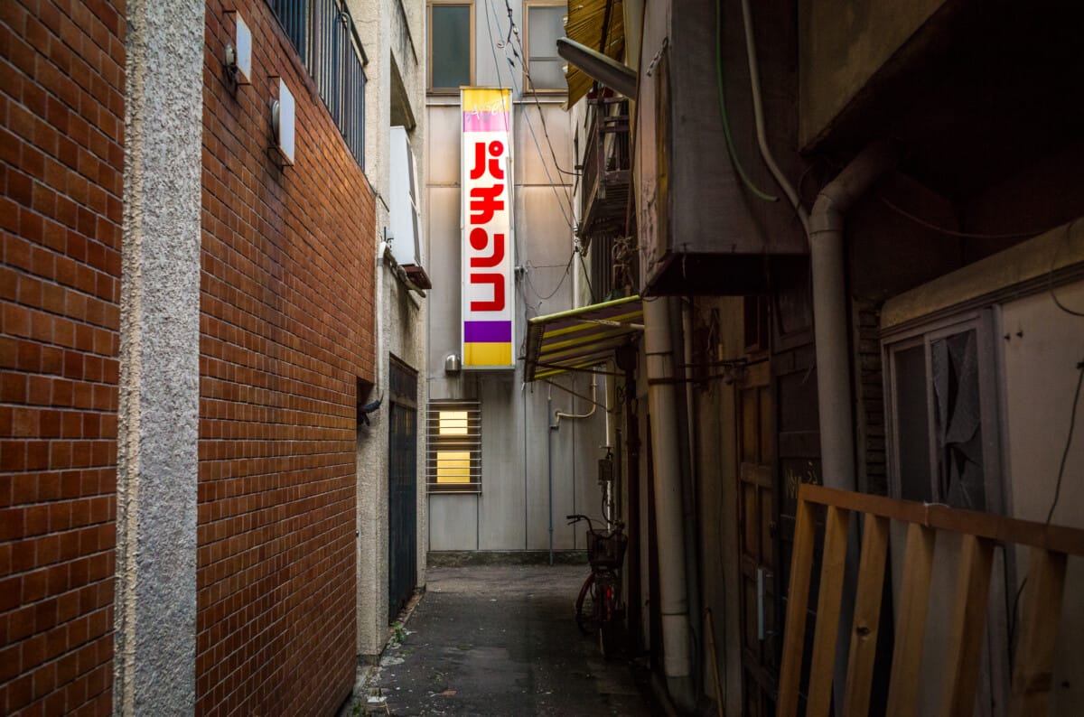 Old and dated scenes from a southern Japan city