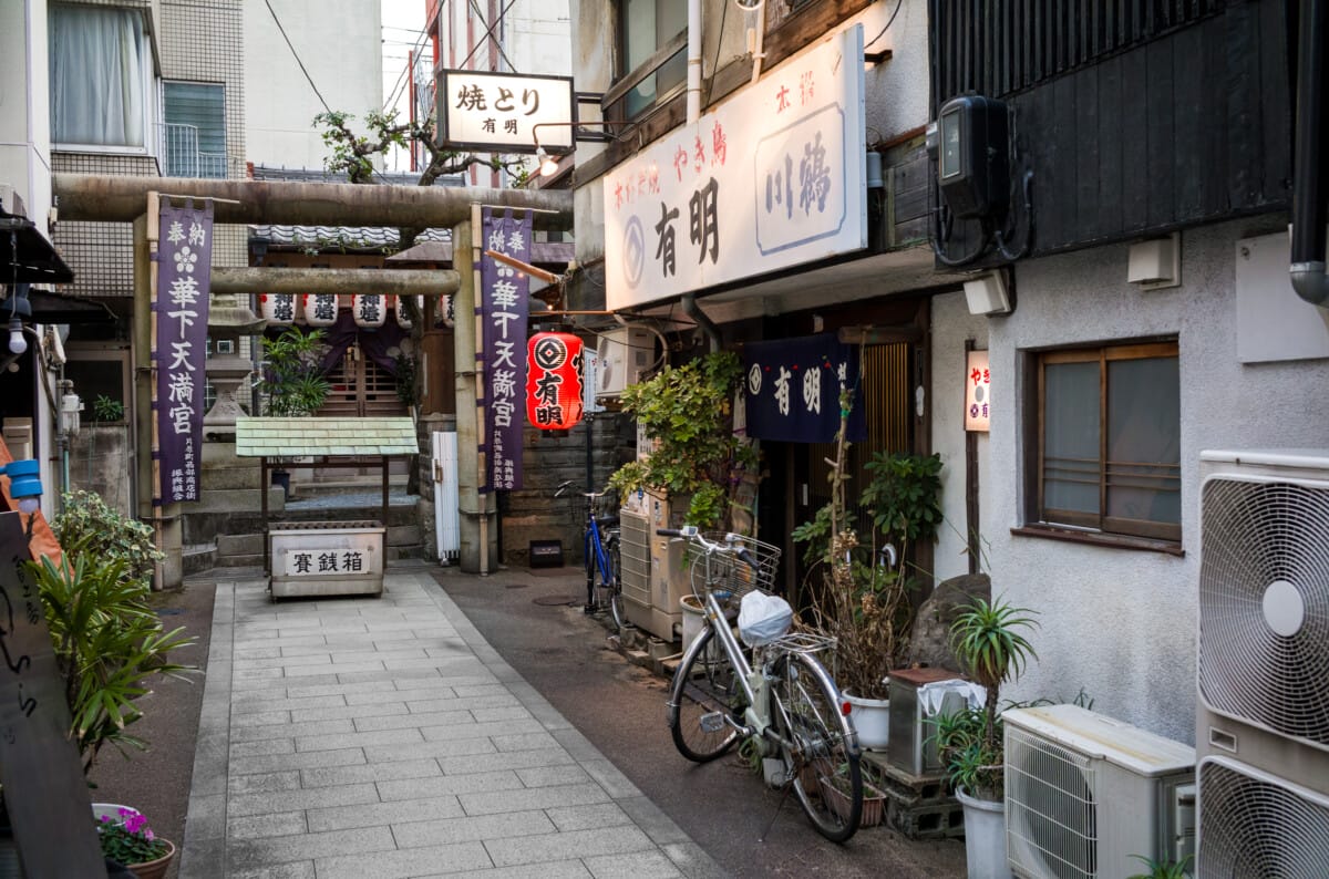 Old and dated scenes from a southern Japan city