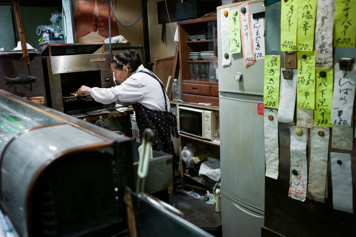 an old and now closed down little tokyo bar