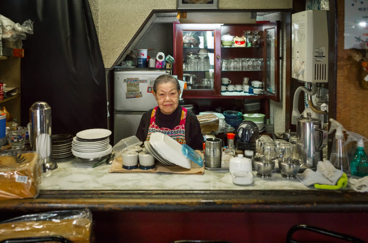 half-century old Japanese coffee shop