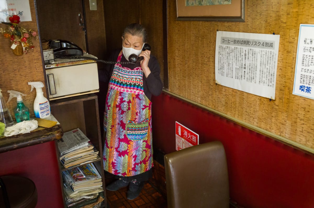 half-century old Japanese coffee shop