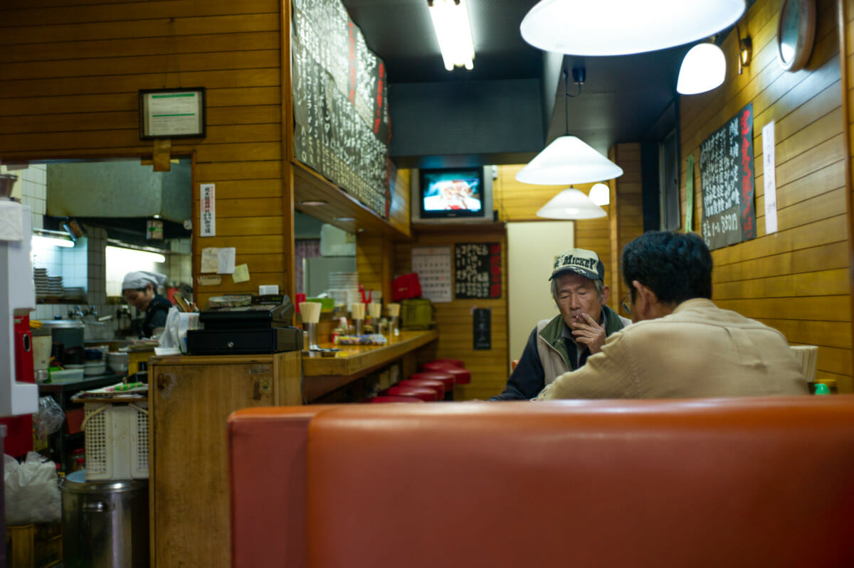 Old school Japanese restaurants