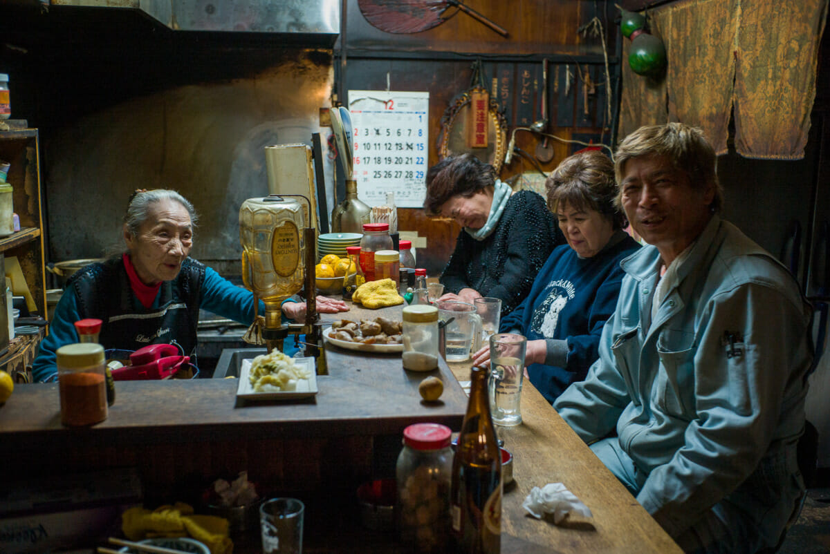 a unique and wonderfully grimy little Tokyo bar