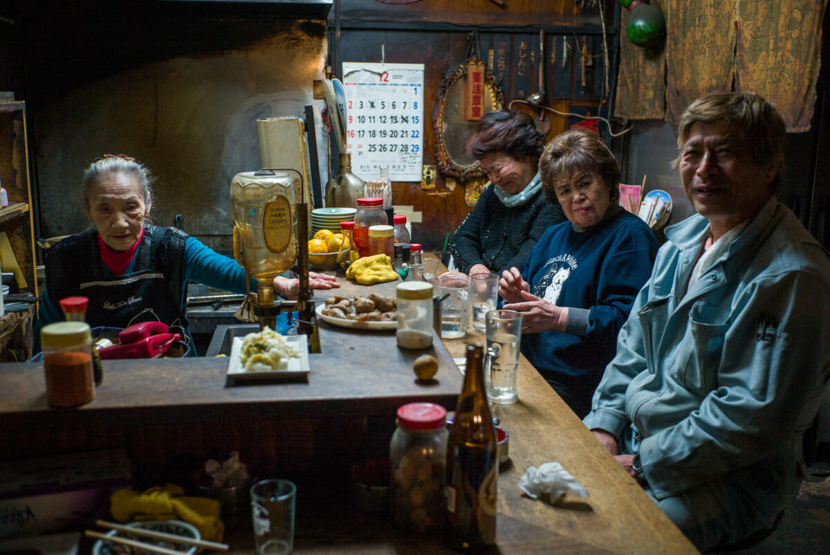 a unique and wonderfully grimy little Tokyo bar