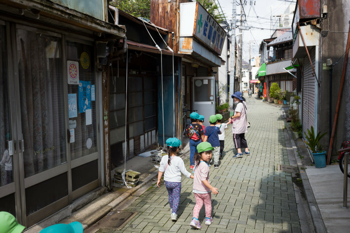 Old Tokyo and its youngest citizens