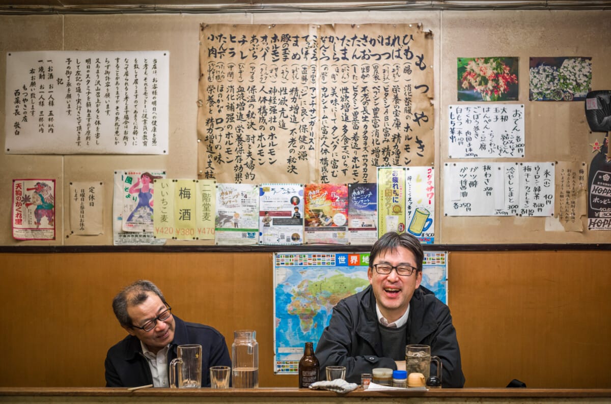 Old Tokyo bar looks and inexplicable opera glasses