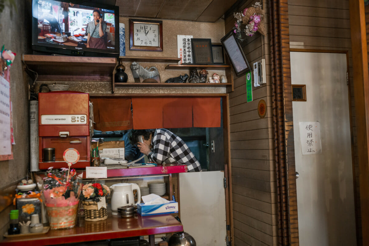 old Tokyo ramen restaurant