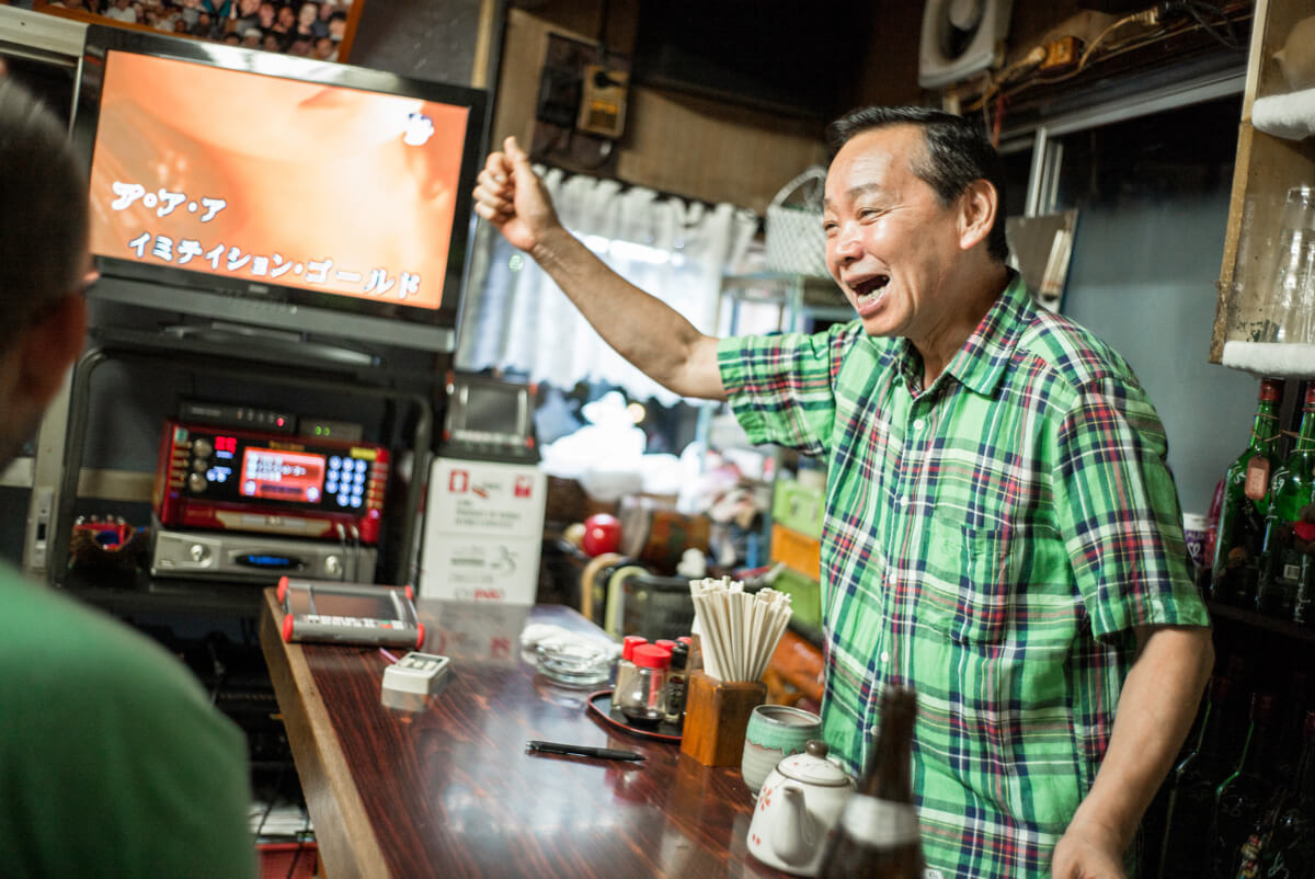 old Tokyo karaoke bar