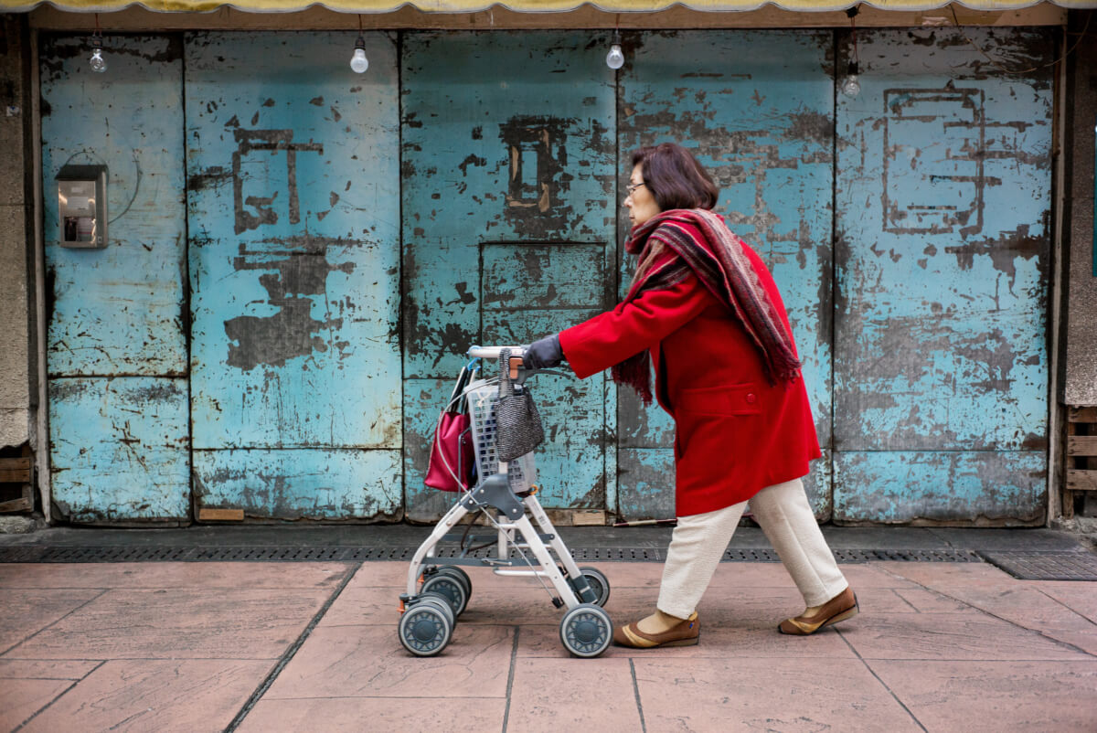 old tokyo and Tokyo's elderly