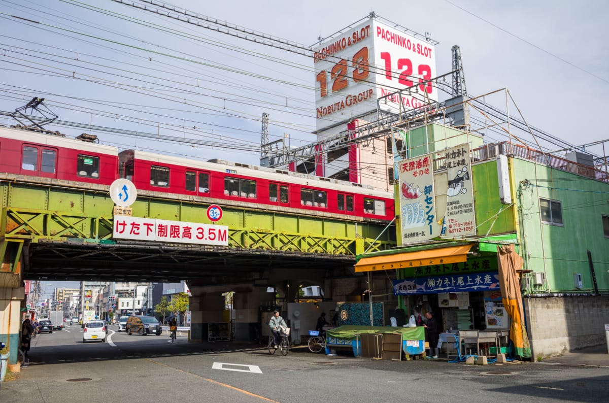 Osaka market scenes