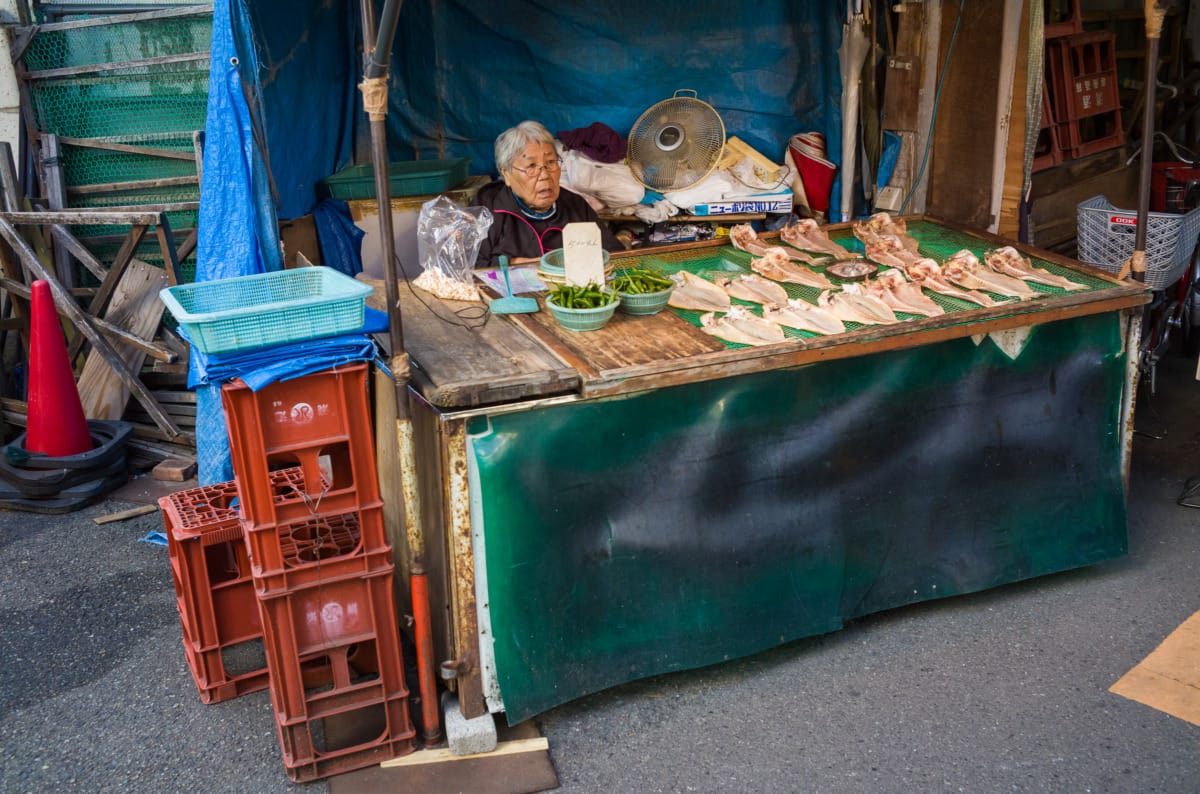 Osaka market scenes