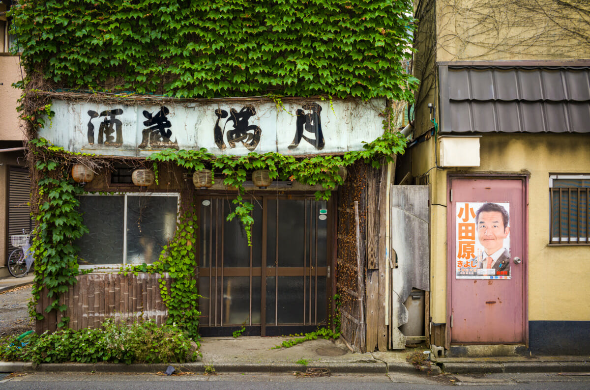 Beautifully overgrown Tokyo businesses