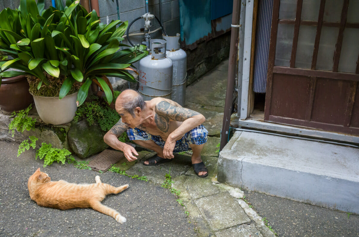 Quiet scenes from a dated Japanese fishing town