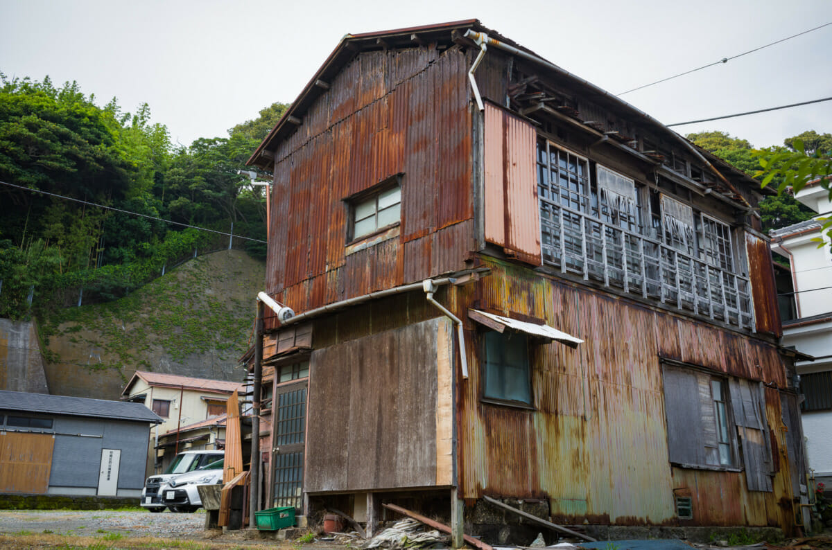 Quiet scenes from a dated Japanese fishing town