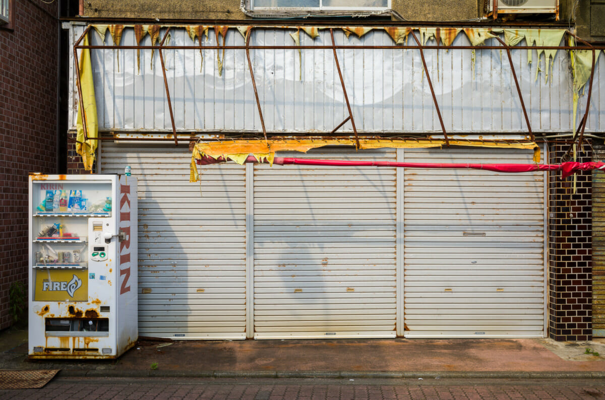 Quiet scenes from a dated Japanese fishing town