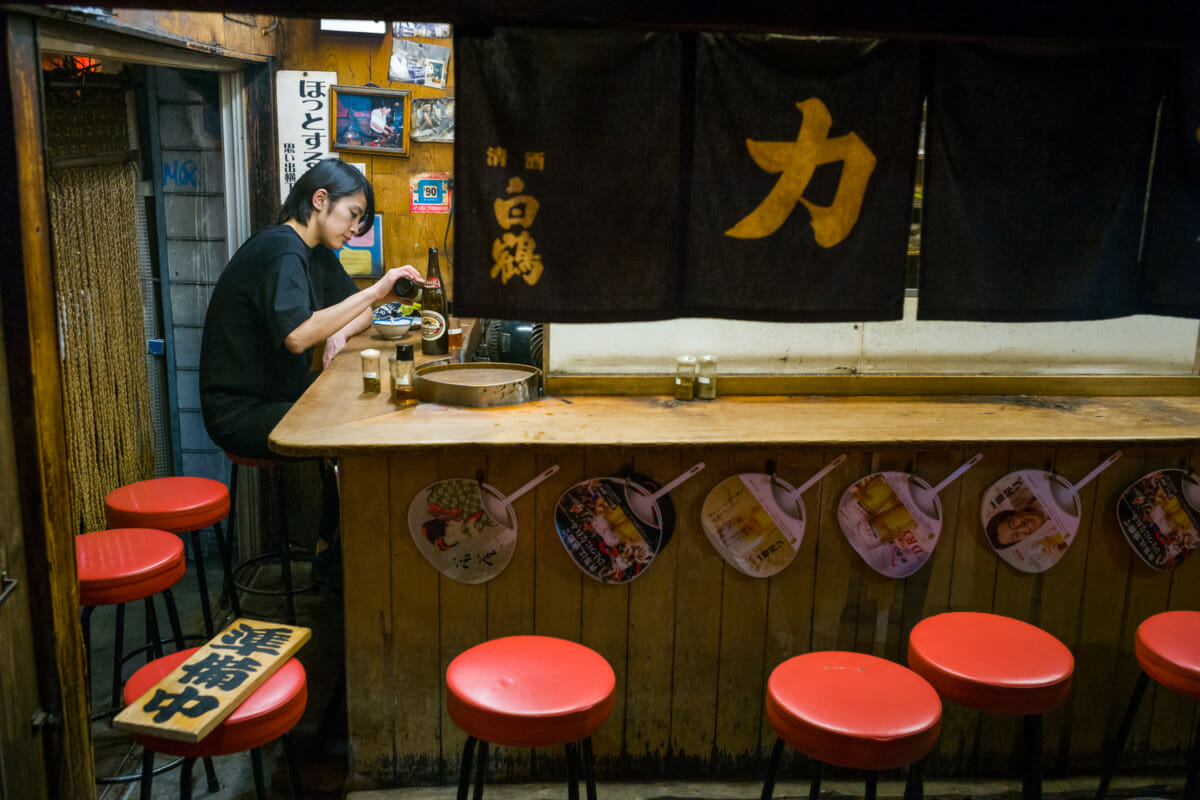 quiet Shinjuku scenes