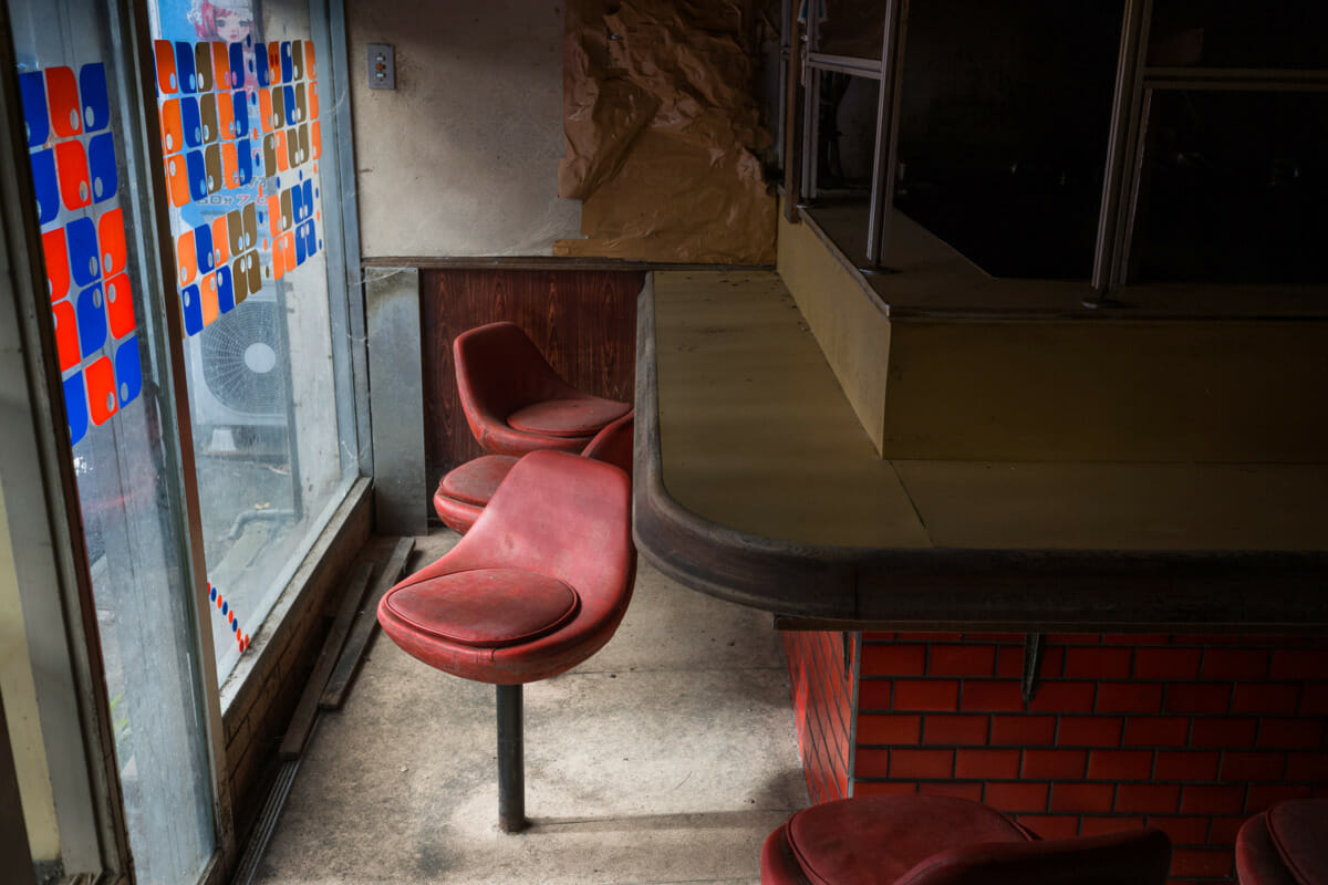 A retro and abandoned Tokyo ramen restaurant