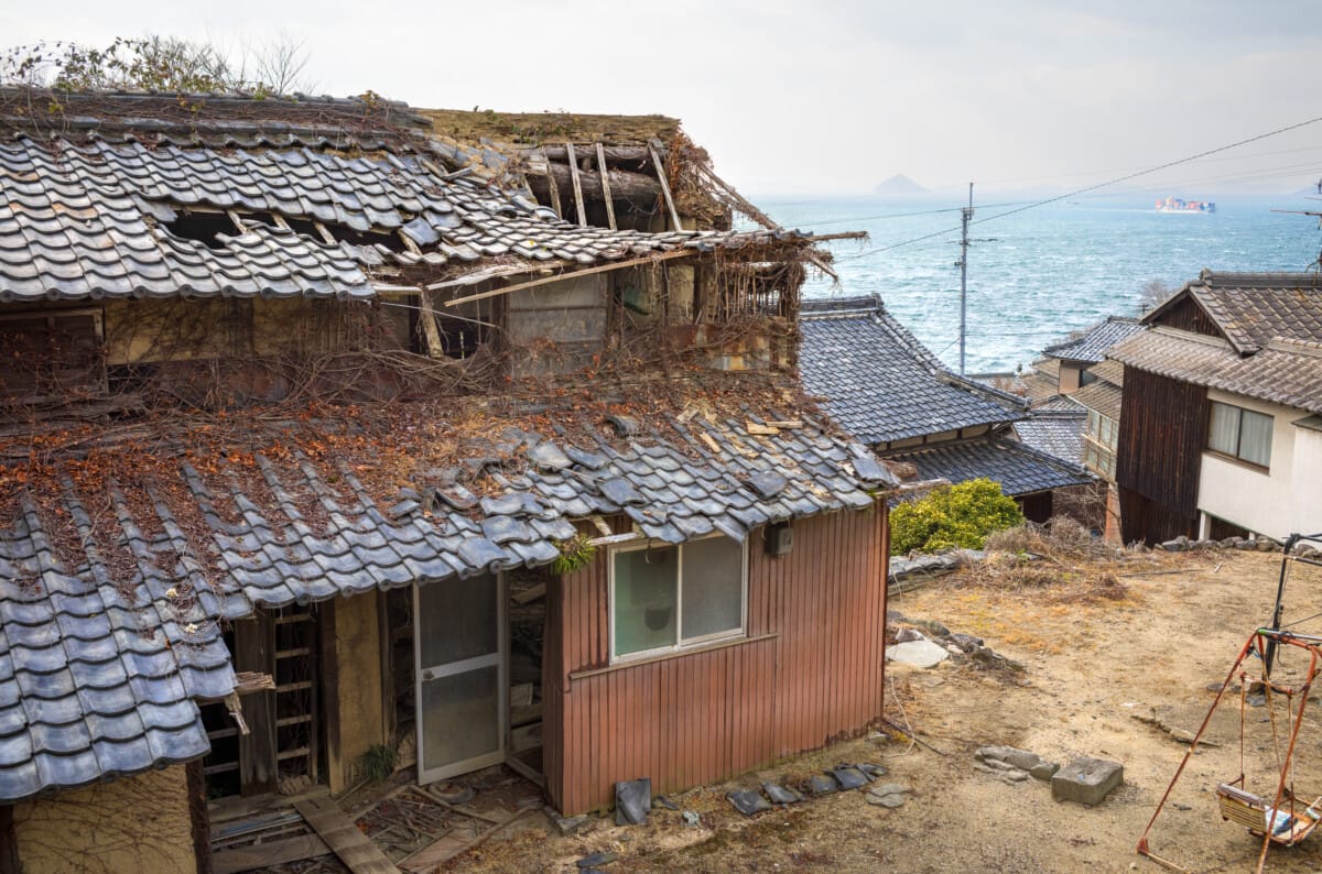 Scenes from a small, sparsely populated Japanese island