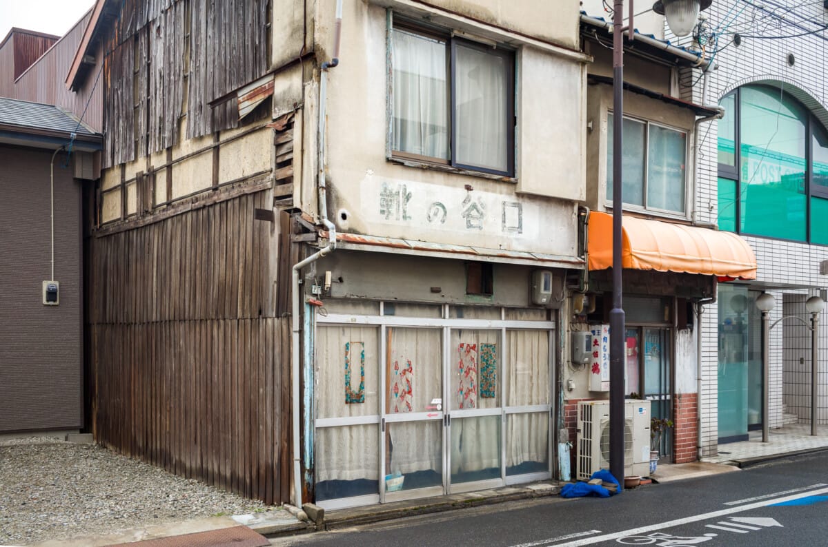Faded scenes from the edge of a Japanese city