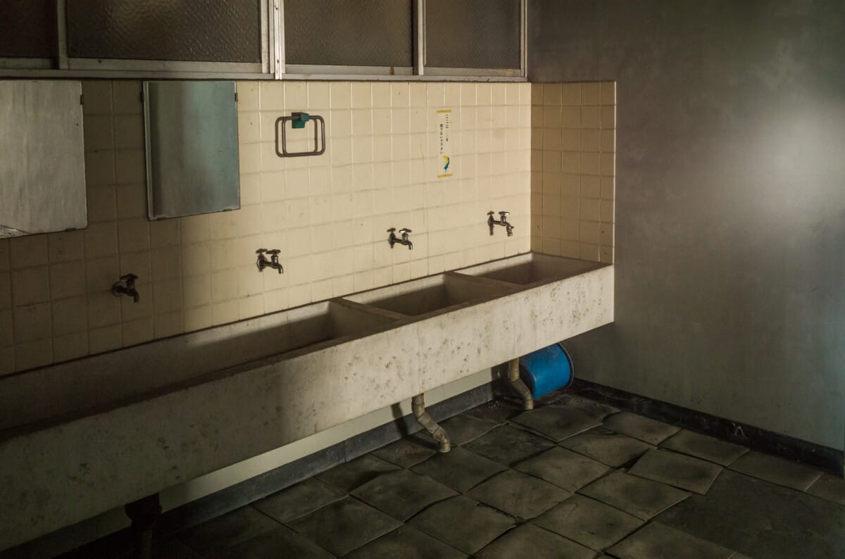 Faded scenes from the edge of a Japanese city