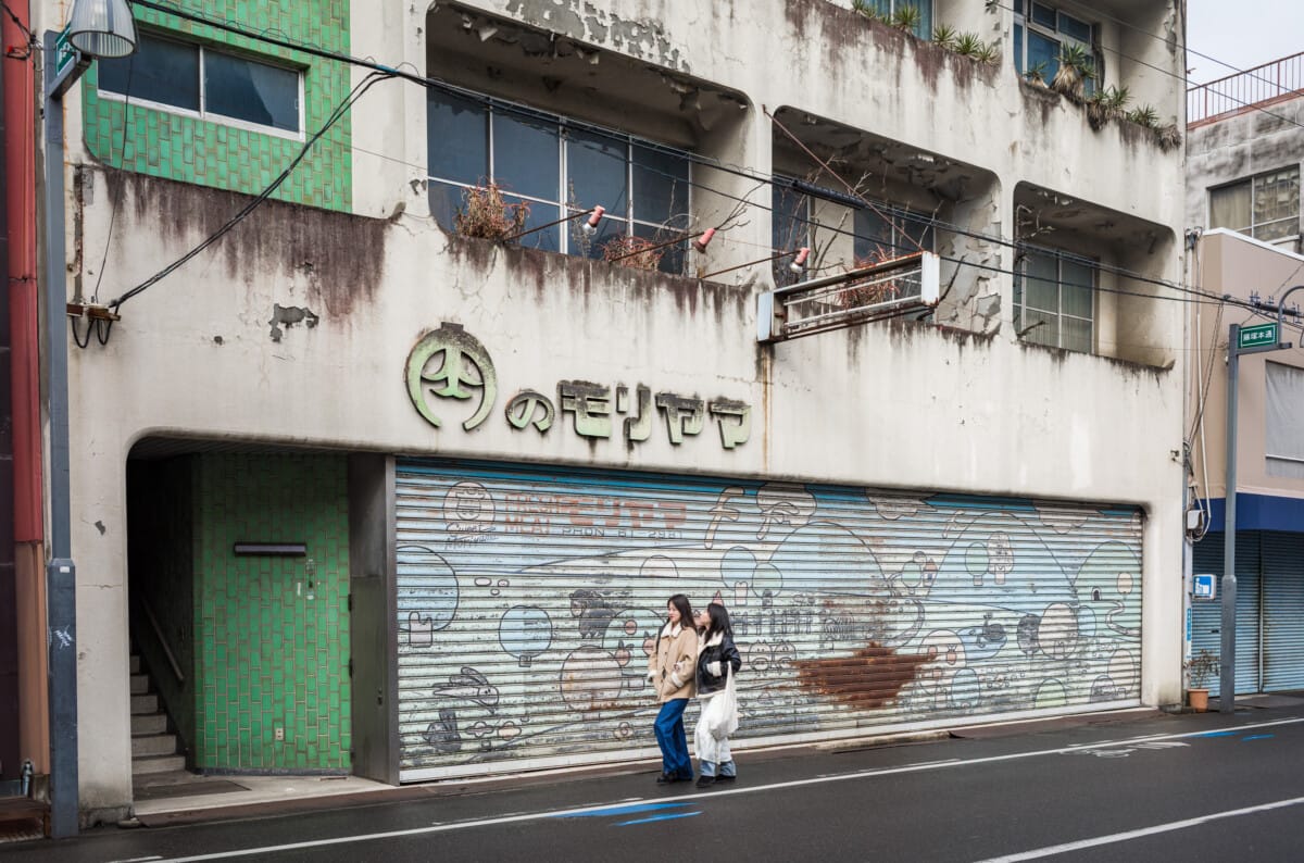 Faded scenes from the edge of a Japanese city