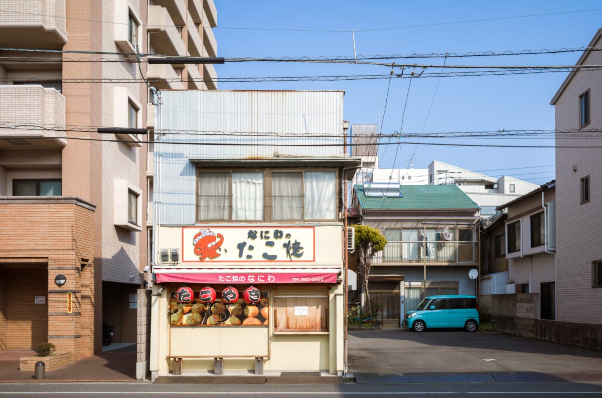 Faded scenes from the edge of a Japanese city