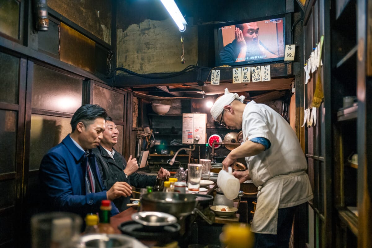 Showa era Japanese bars and restaurants