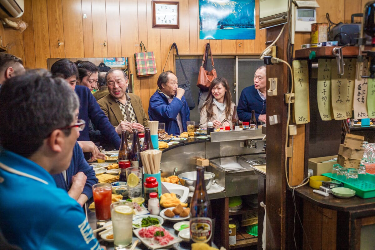 Showa era Japanese bars and restaurants