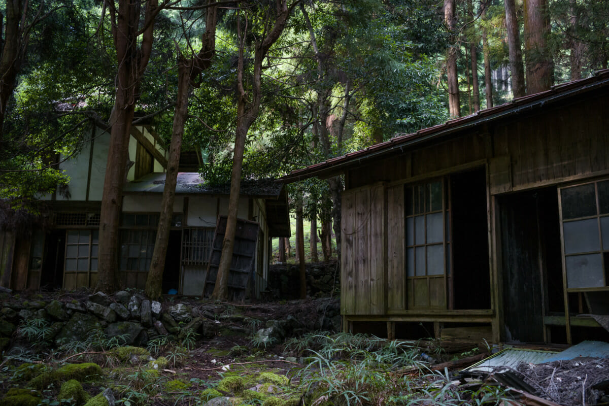 The silence and decay of an abandoned Japanese mountain village