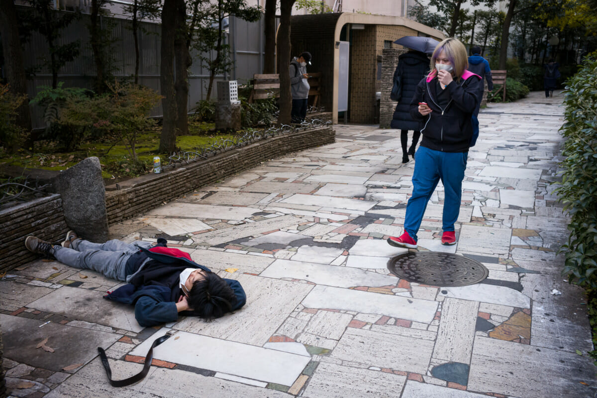 socially conscious Tokyo drunk