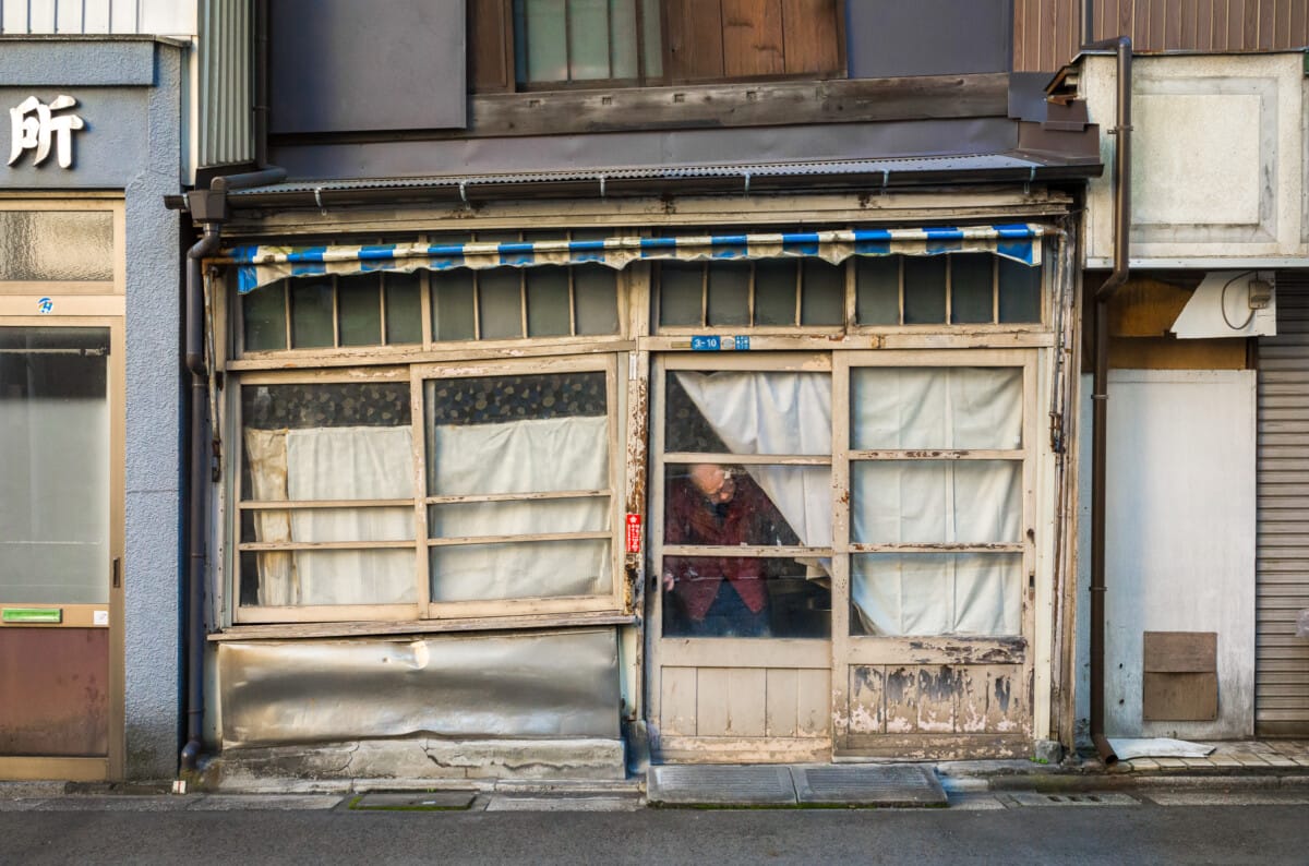 stunning old Tokyo tofu shop over time