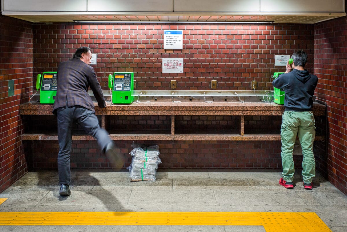 The end of a Japanese public payphone era