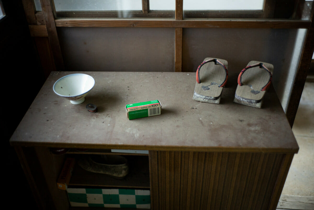 The silent homes of a long-abandoned Japanese mountain village